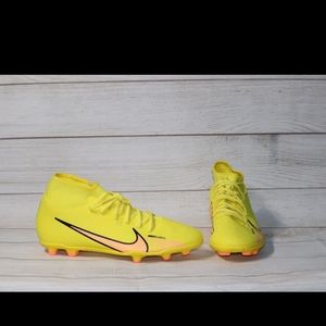Nike Soccer Cleats Mens Multi Mercurial Superfly 9 Club Yellow FG MG Lucent Pack
